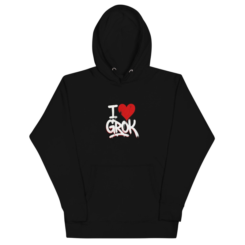 I <3 Grok Unisex Hoodie