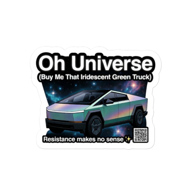 Oh Universe Die-cut stickers