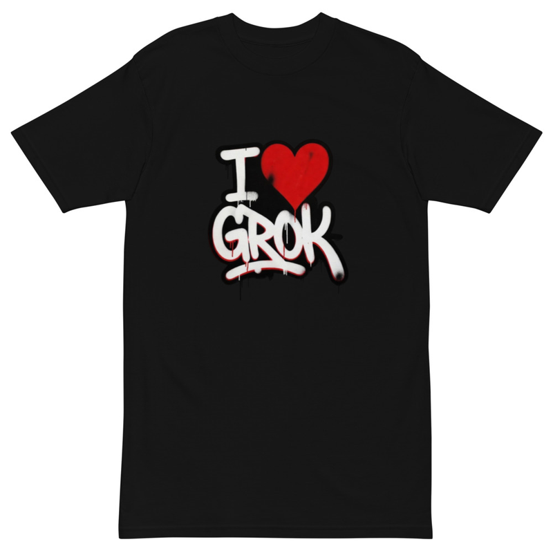 I >3 Grok Men’s premium heavyweight tee