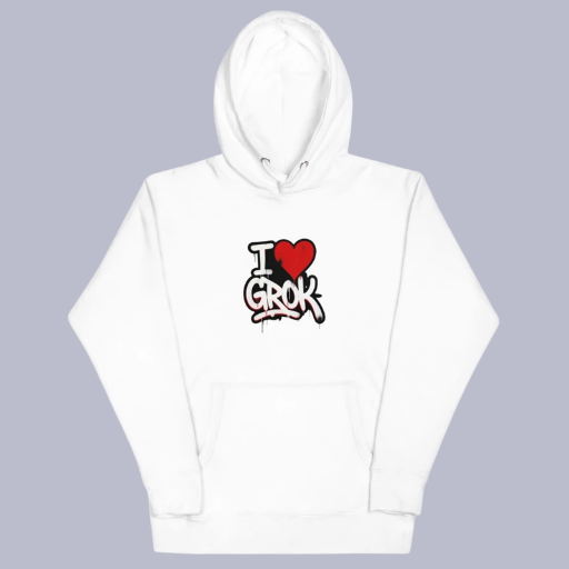 I <3 Grok Unisex Hoodie