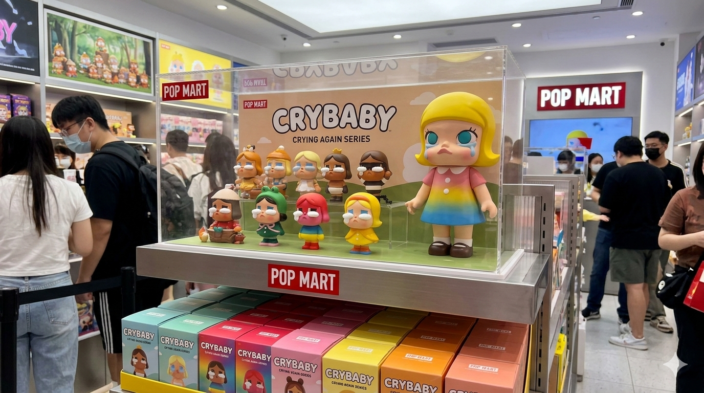 Crybaby Crying Again Series Collectible Figures