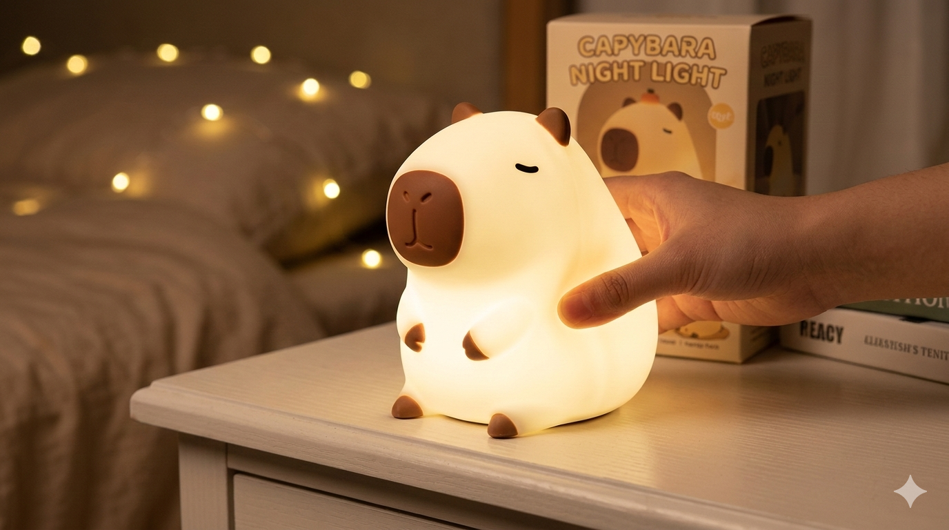 Capybara Night Light
