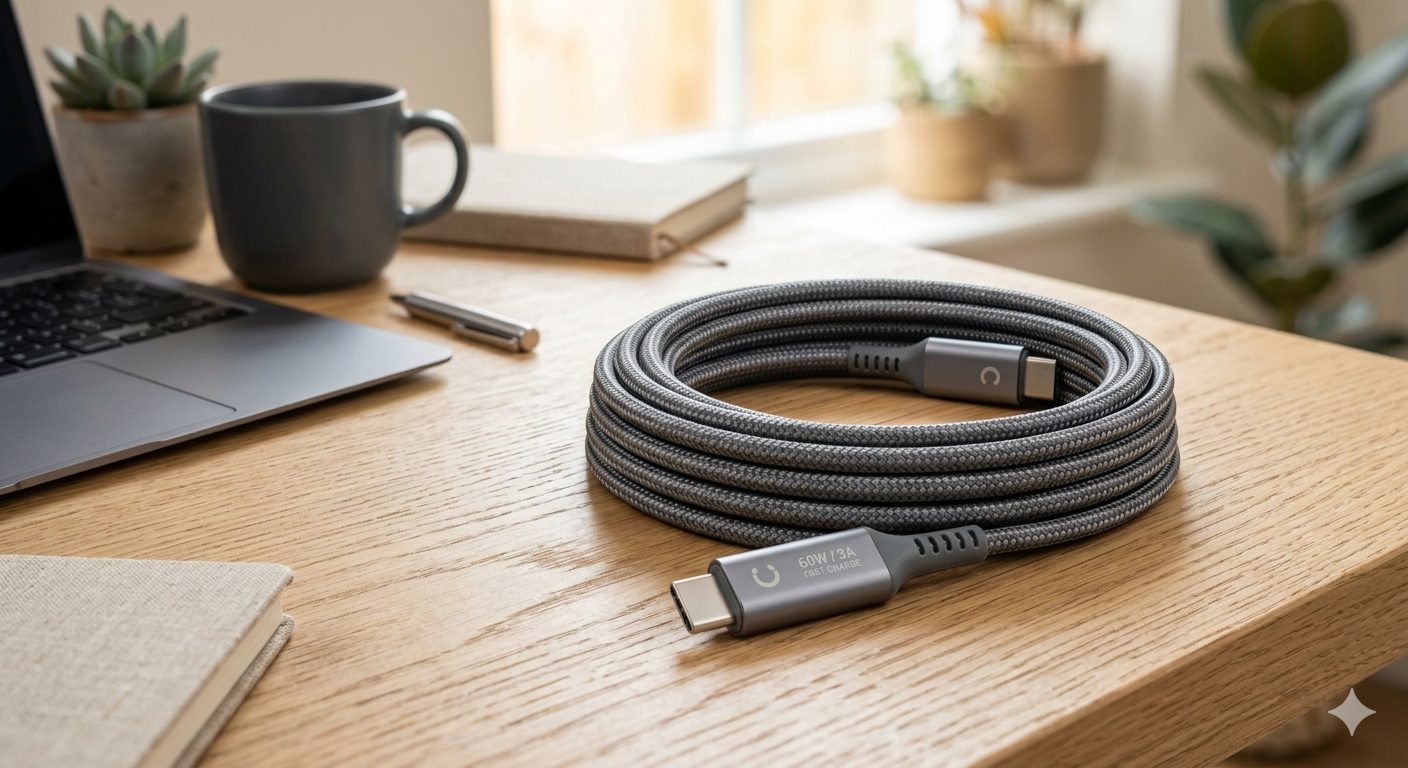 Premium USB-C to USB-C Cable