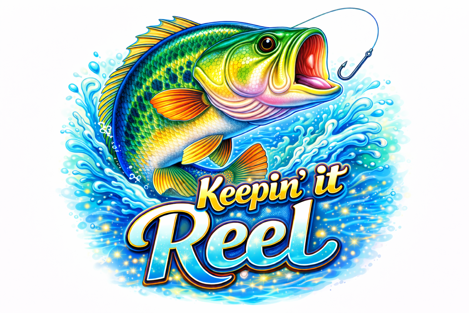 Keepin' it Reel Fishing T-Shirt