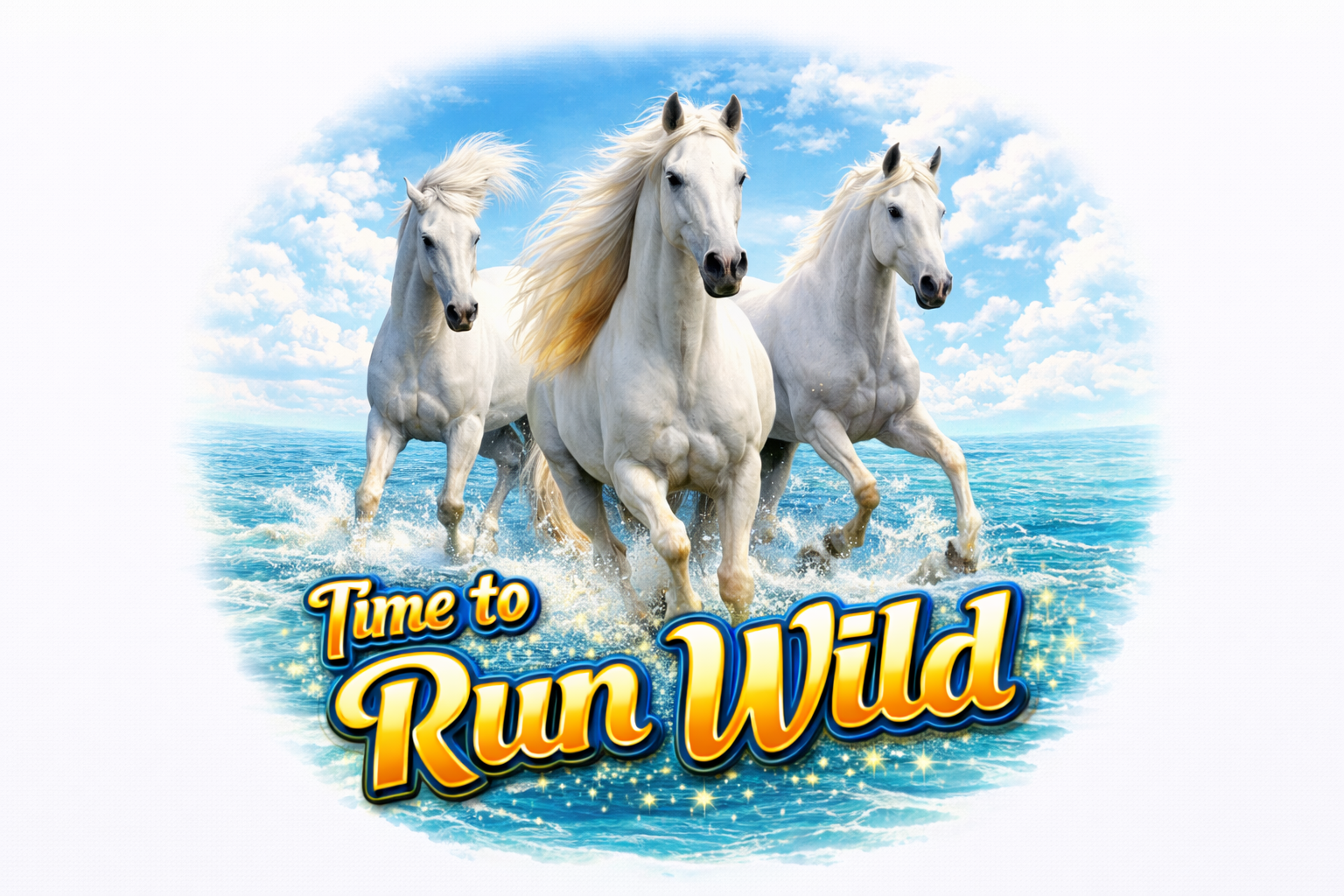 Wild Horses Beach T-Shirt