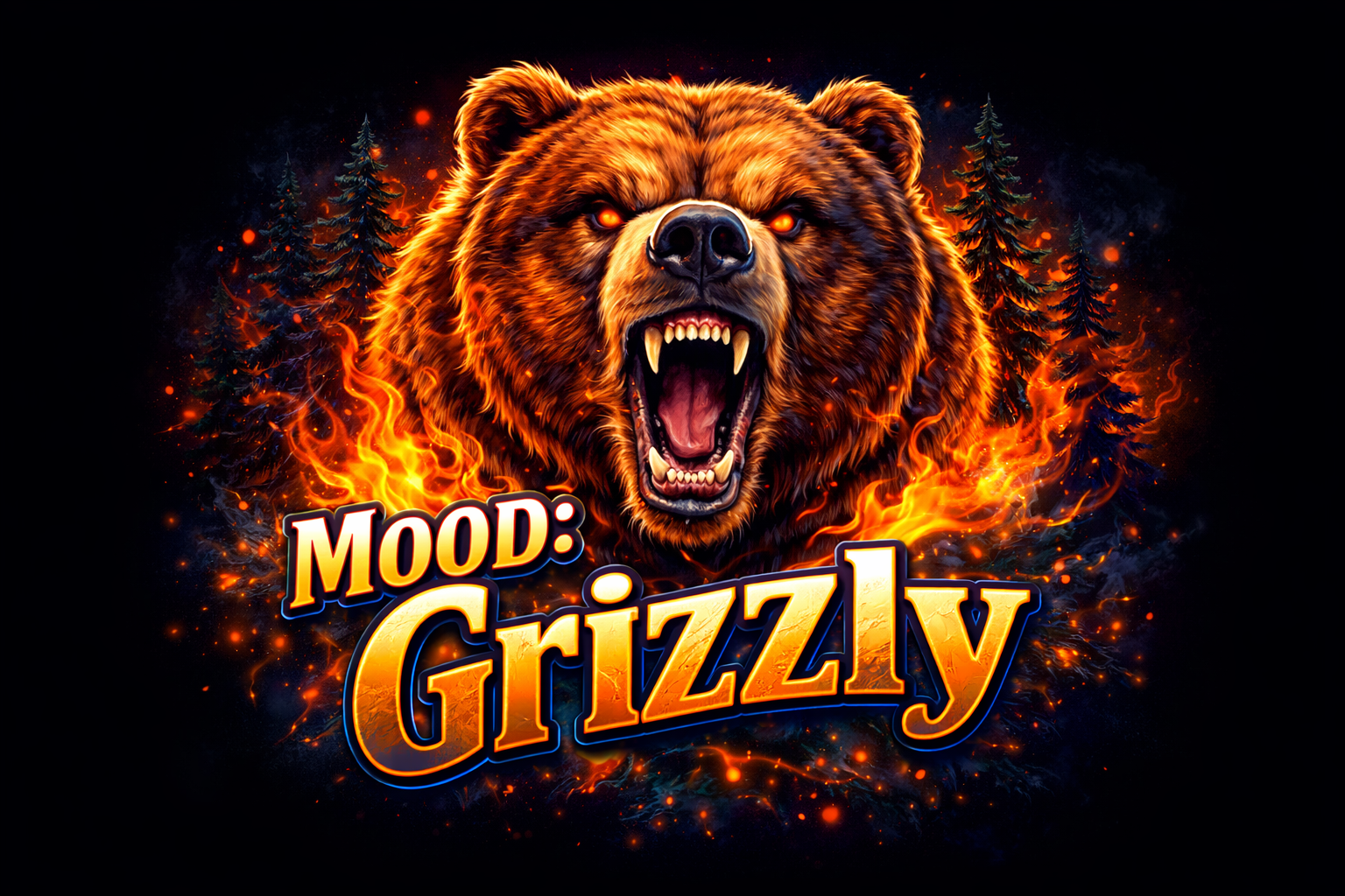 Grizzly Mood T-shirt