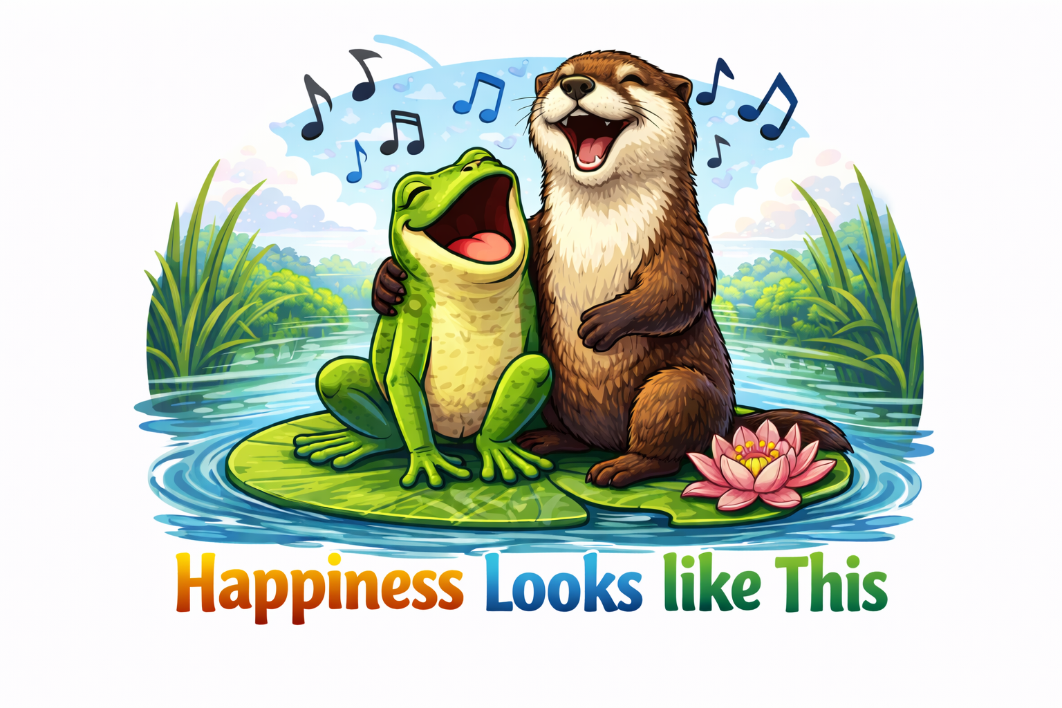 Happiness Looks Like This T-shirt