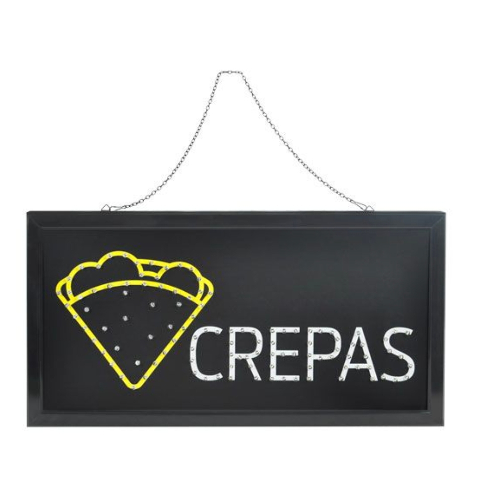 Letrero de Crepas