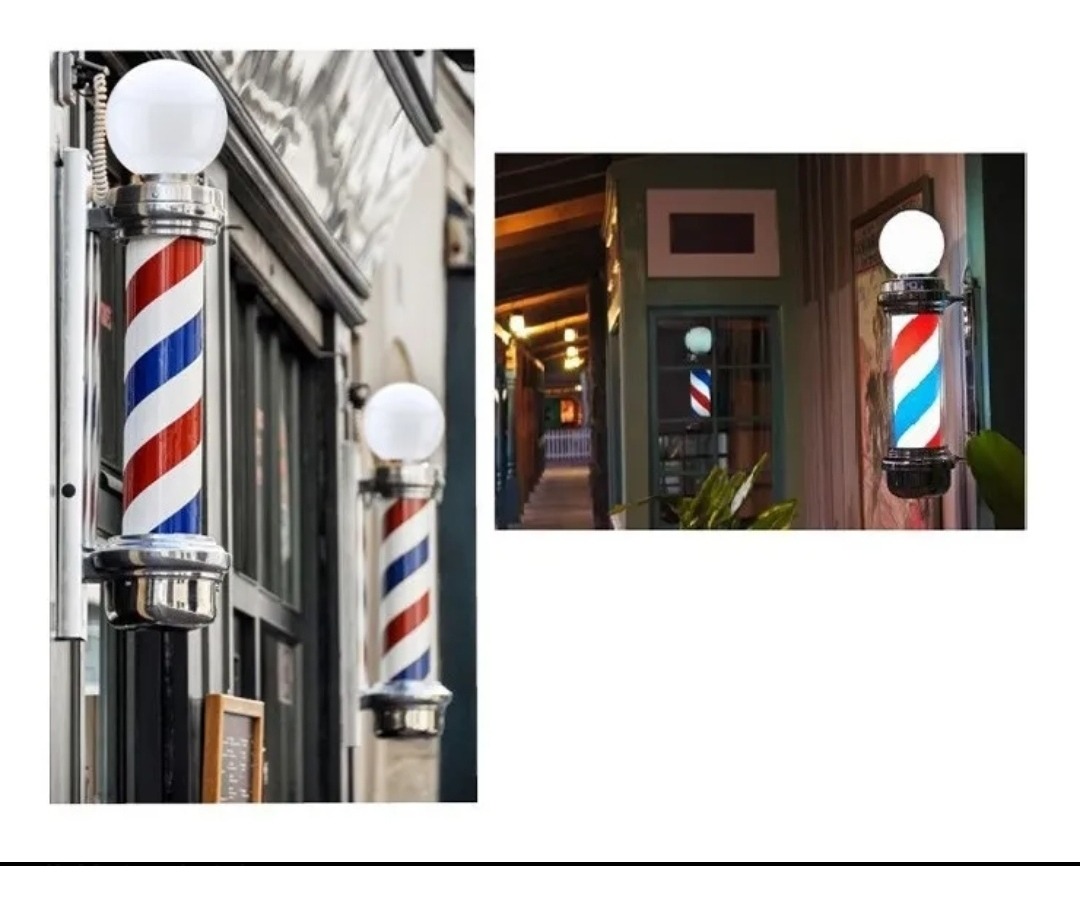 CARAMELO PARA BARBERIA ROTATIVO CON BOLITA