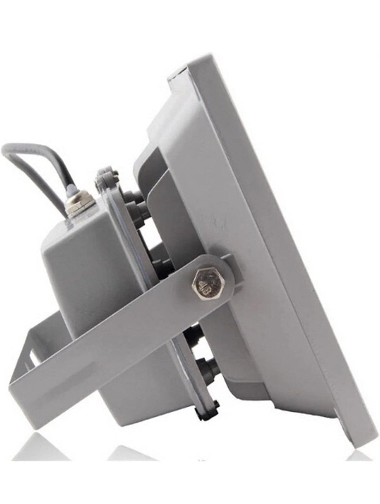 Reflector Led De 50w Exterior Blanco Frio 6500k Gris Blanco Frío