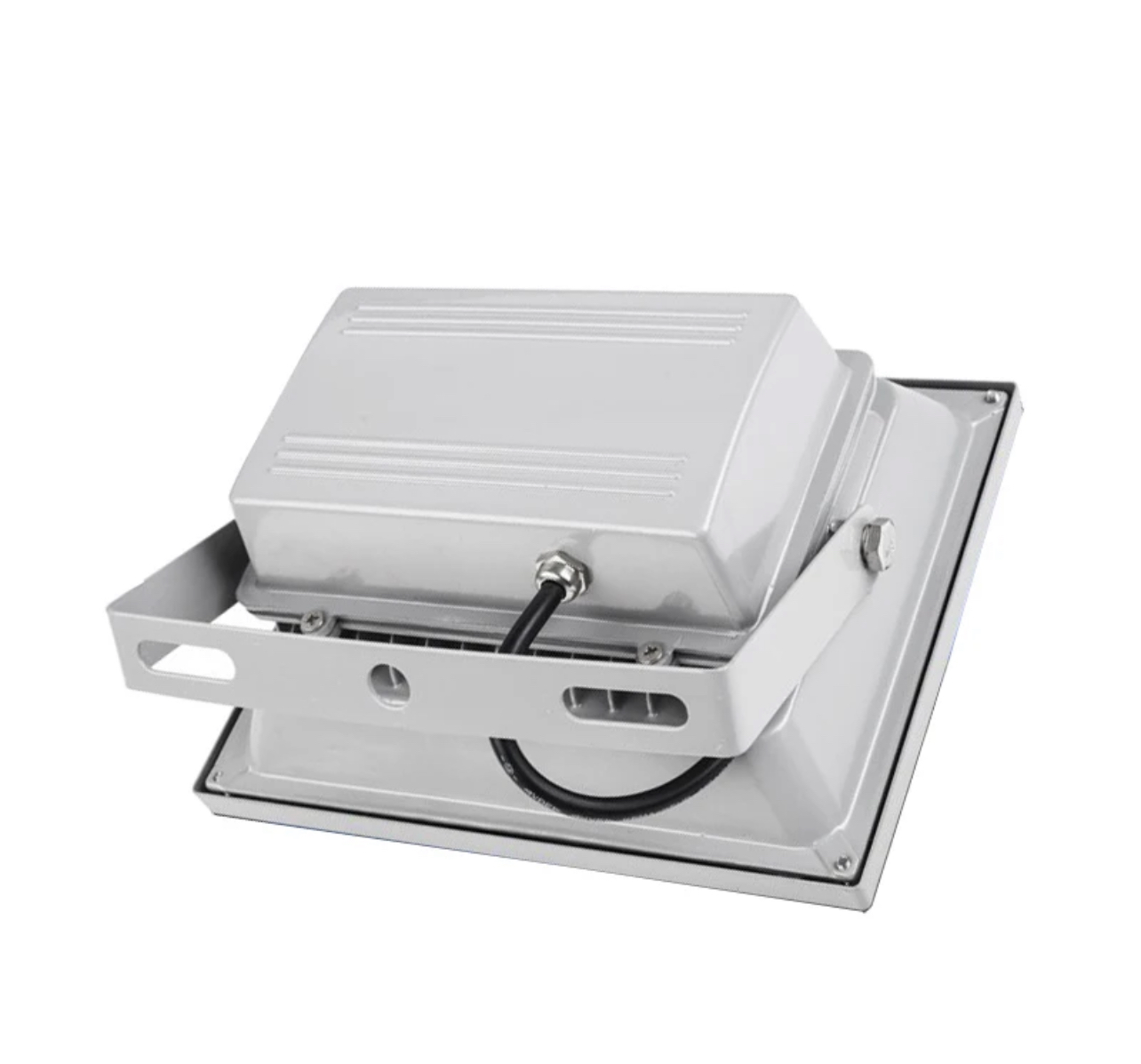 Reflector Led De 50w Exterior Blanco Frio 6500k Gris Blanco Frío