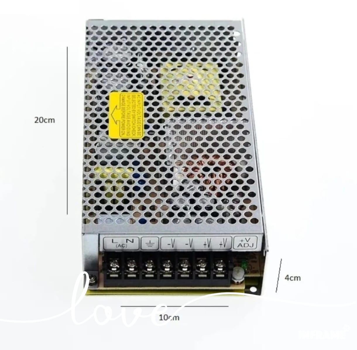 Fuente Poder 200w 12v 16.7amp Interiores