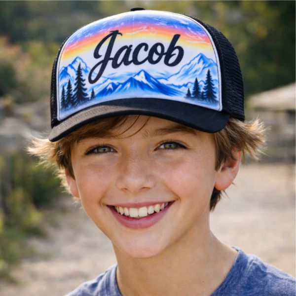 Custom Airbrushed Hats