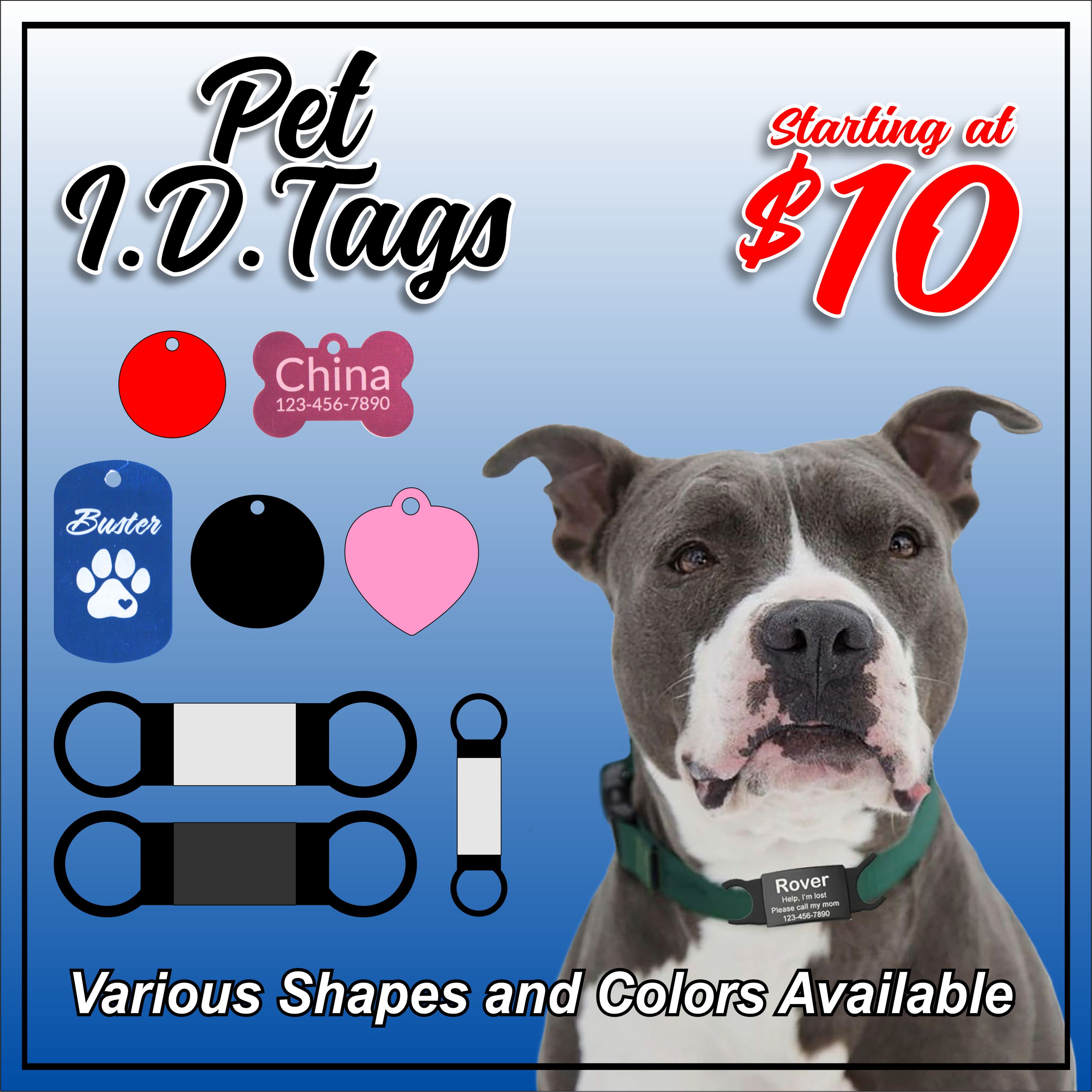 Pet I.D. Tags