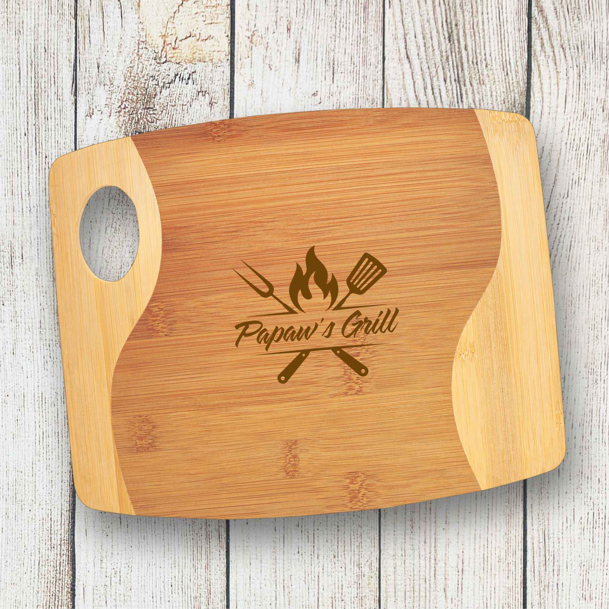 Laser Engraved Cutting Boards and Coasters