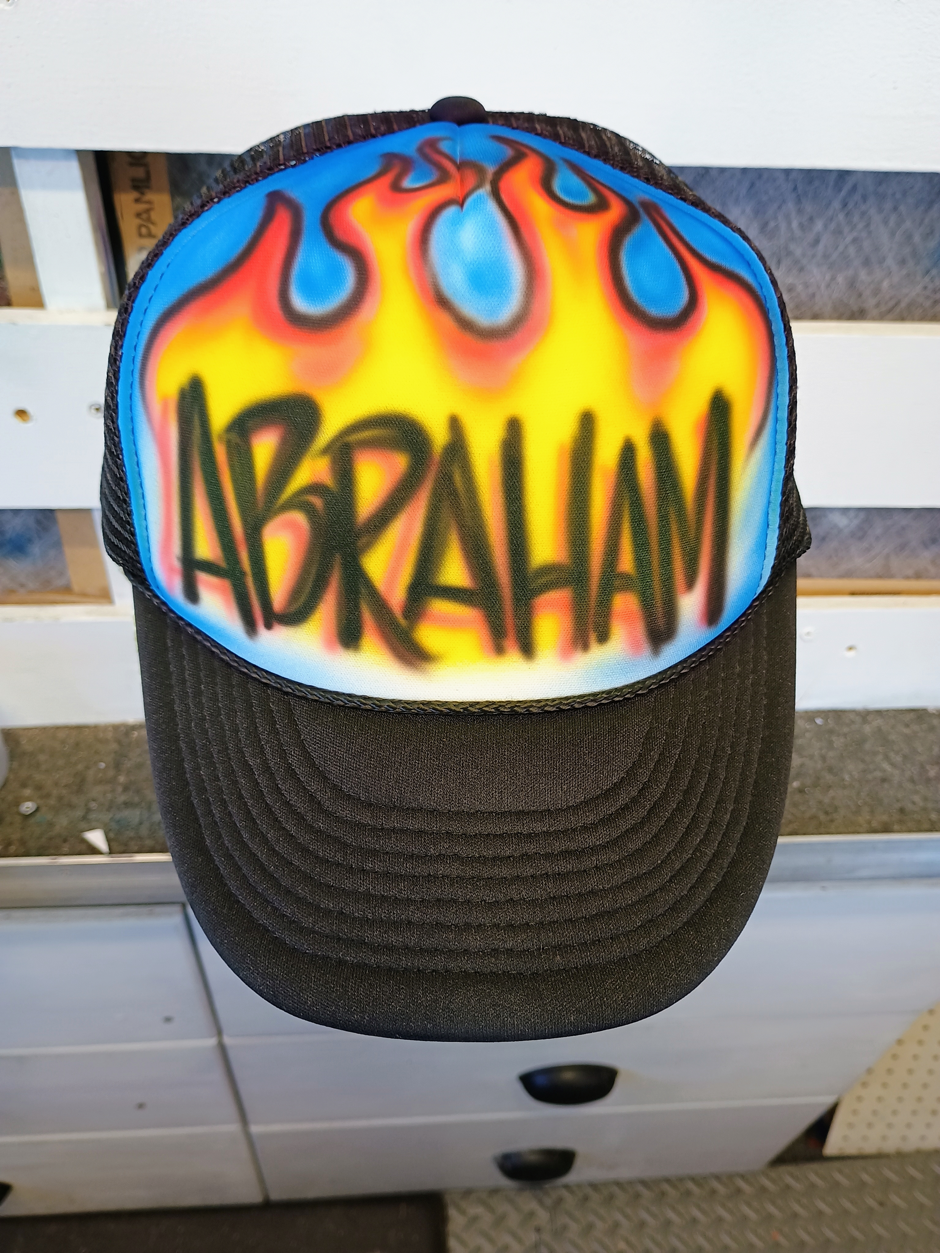 Custom Airbrushed Hats