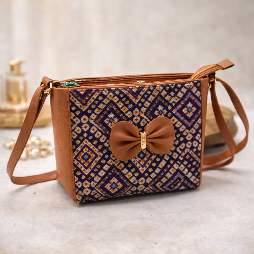 Ethnic Patterned Sling Bag