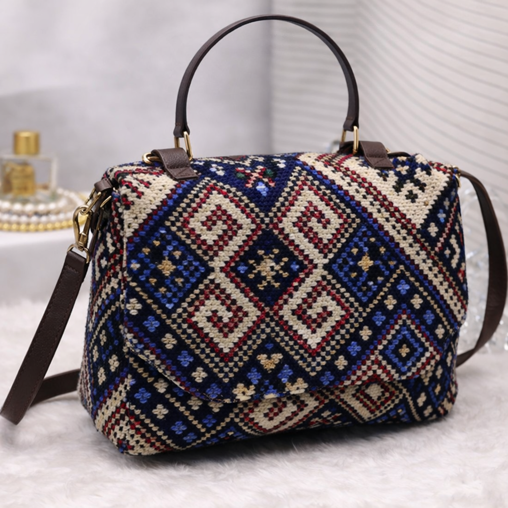 Boho Embroidered Handbag