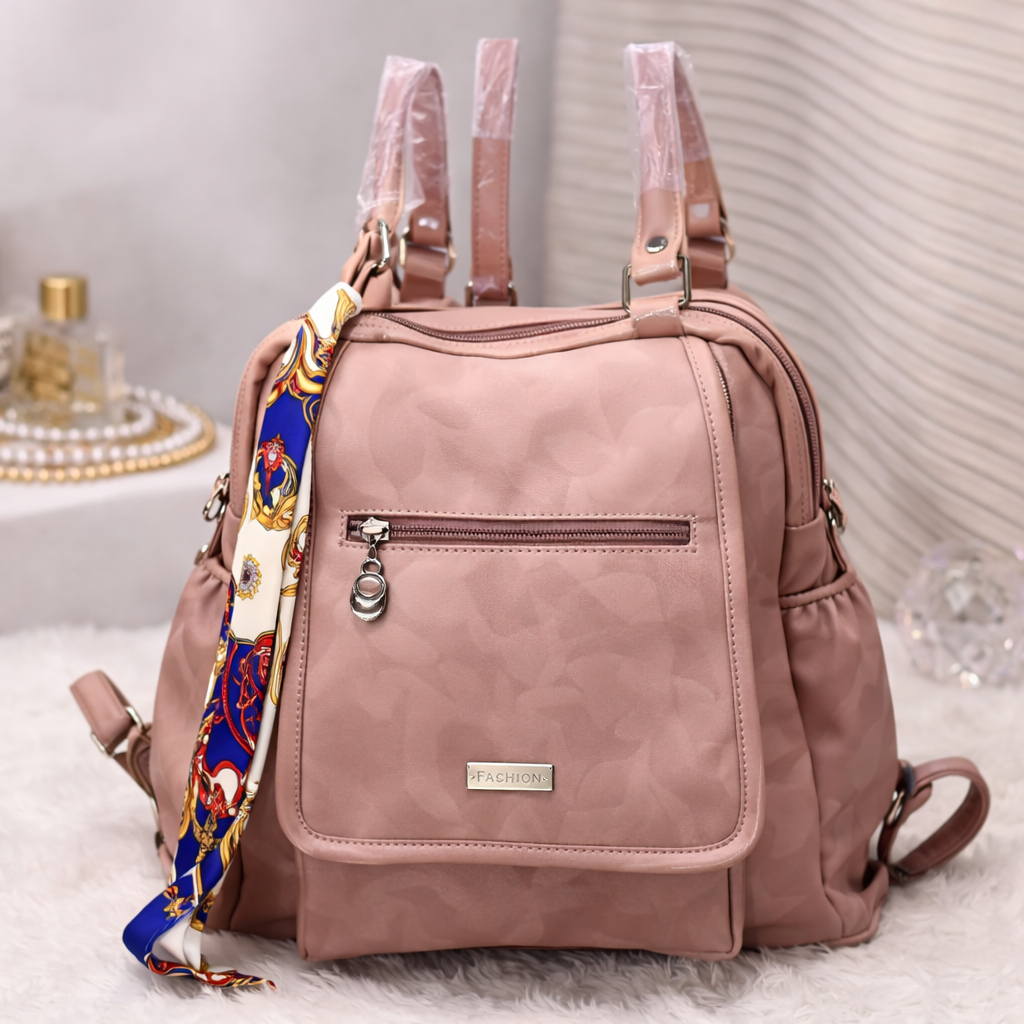 Elegant Mauve Backpack