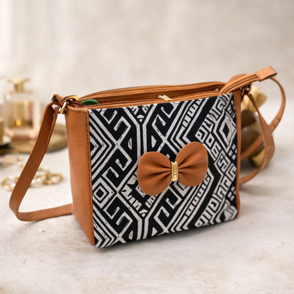Tribal Pattern Crossbody Bag