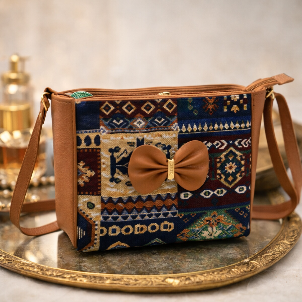 Ethnic Print Sling Bag