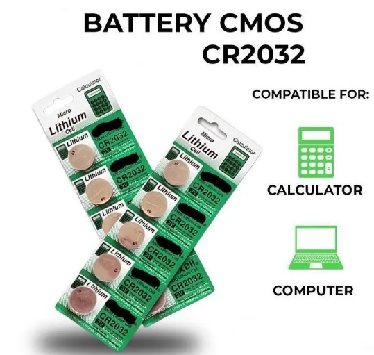 Baterai CMOS CR2032