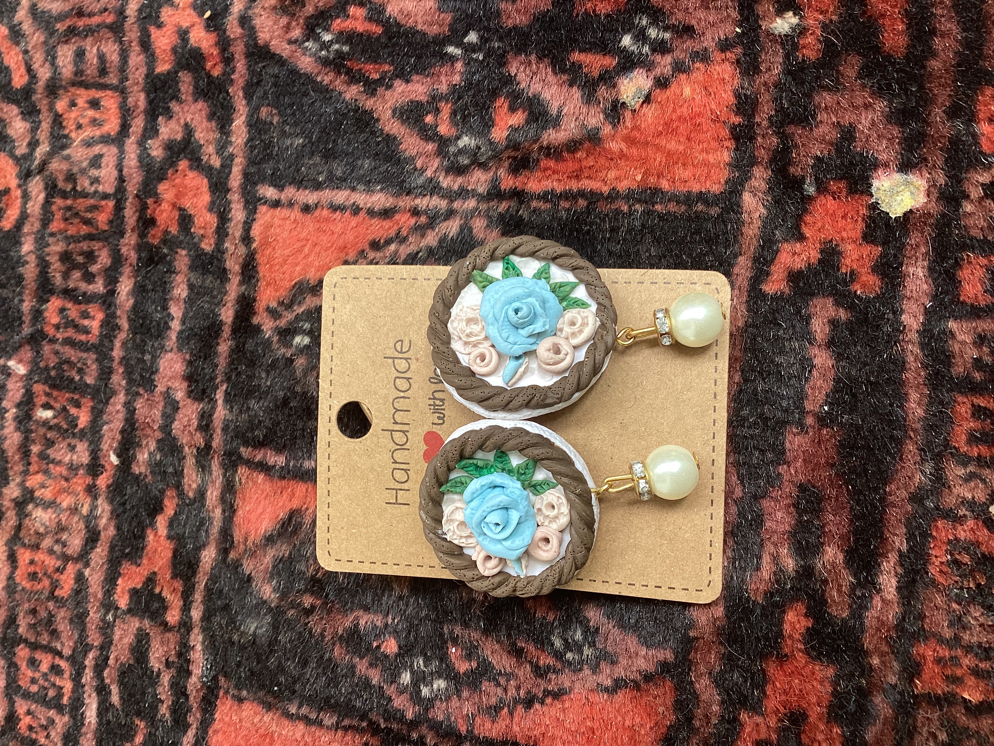 Handmade Floral Earrings