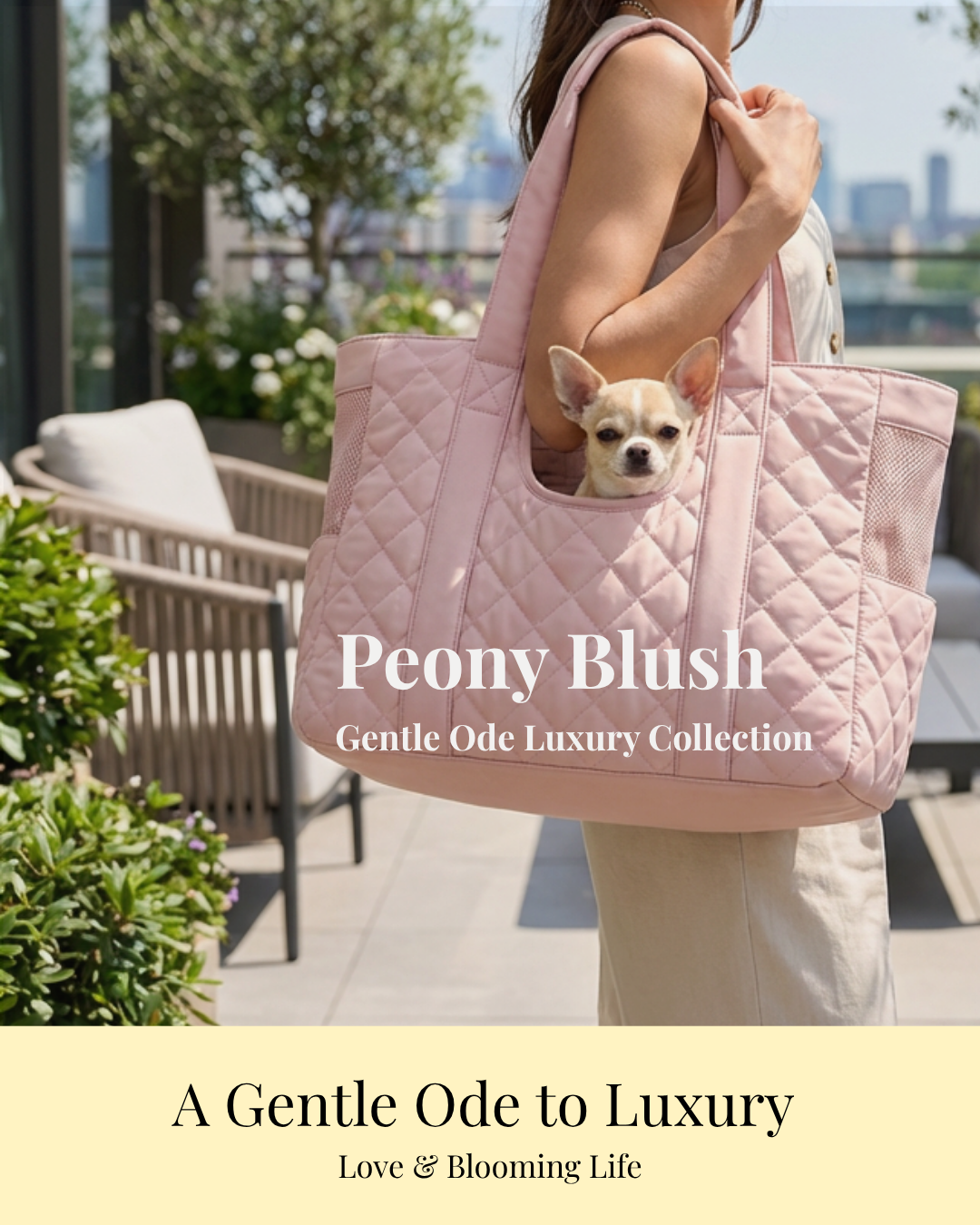 Peony Blush Pet Carrier 