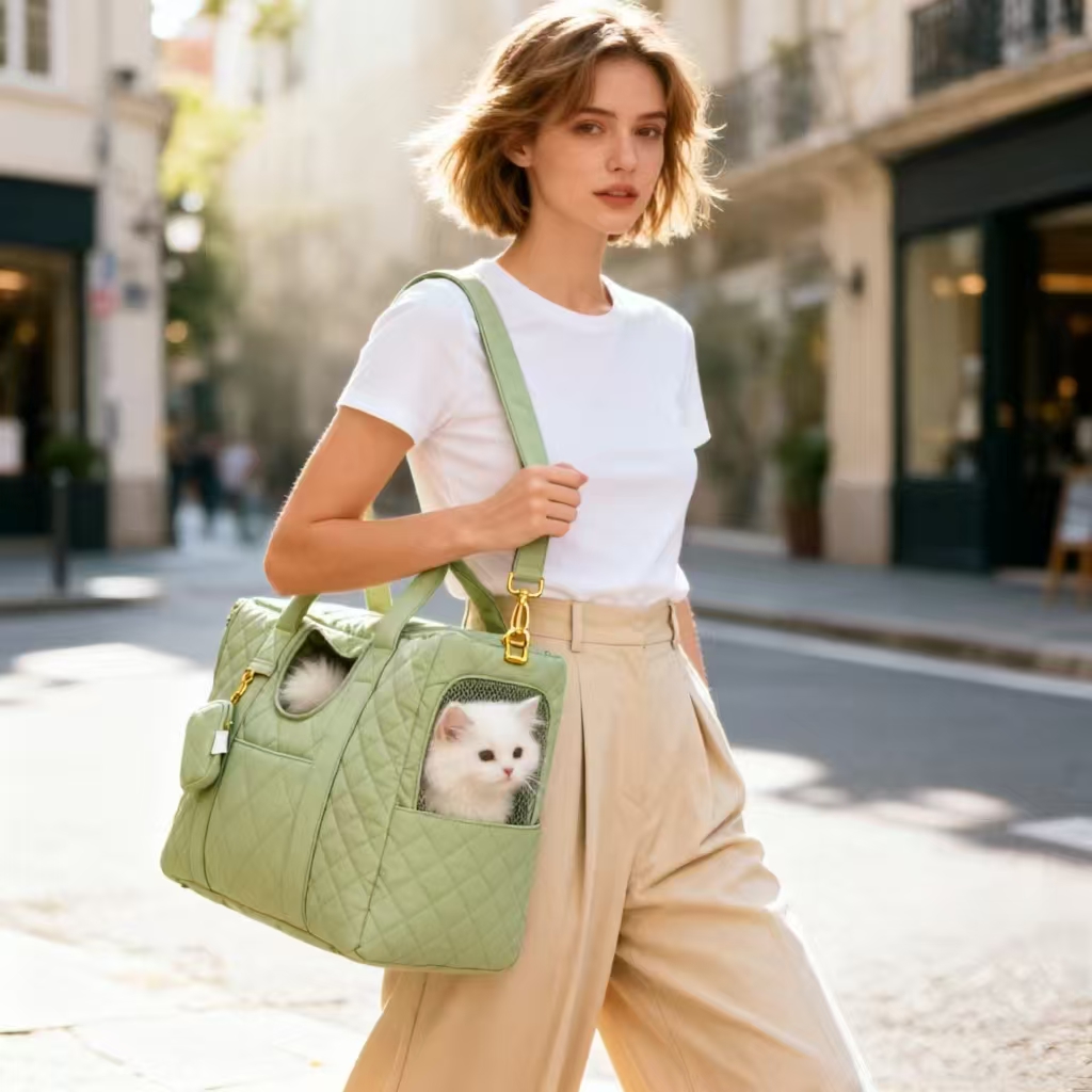 Pistachio Sage Pet Carrier