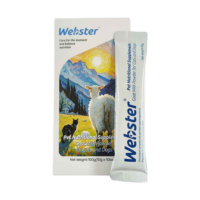 Webster Pet Goat Milk Powder Nutritional Supplement