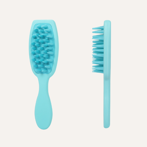Silicone Bathing Brush with Soft Teeth