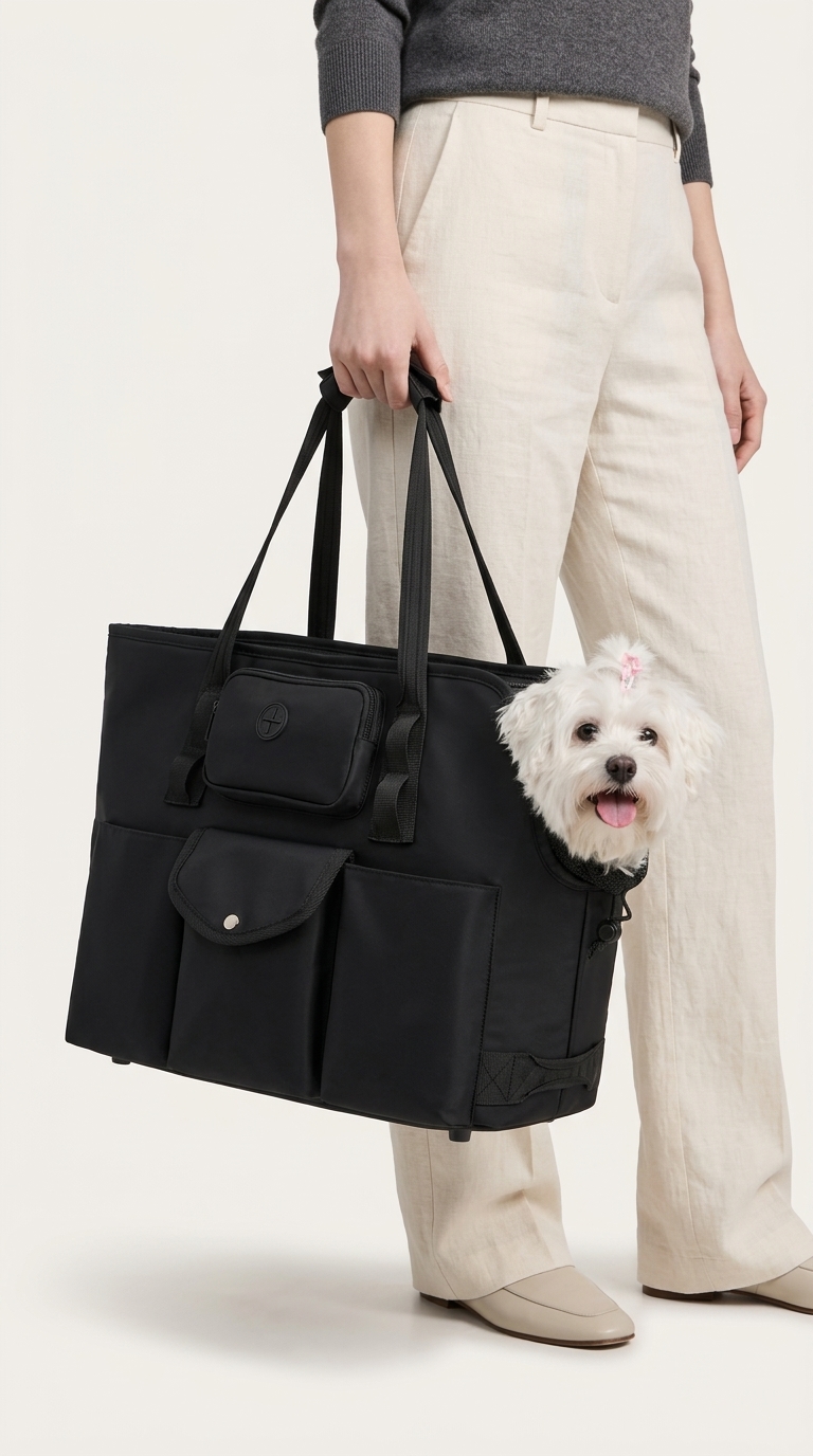 Portable Polyester Dog Carrier 