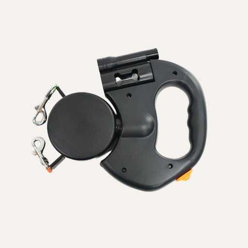 Premium Multi-Functional Dual-Head Retractable Dog Leash 