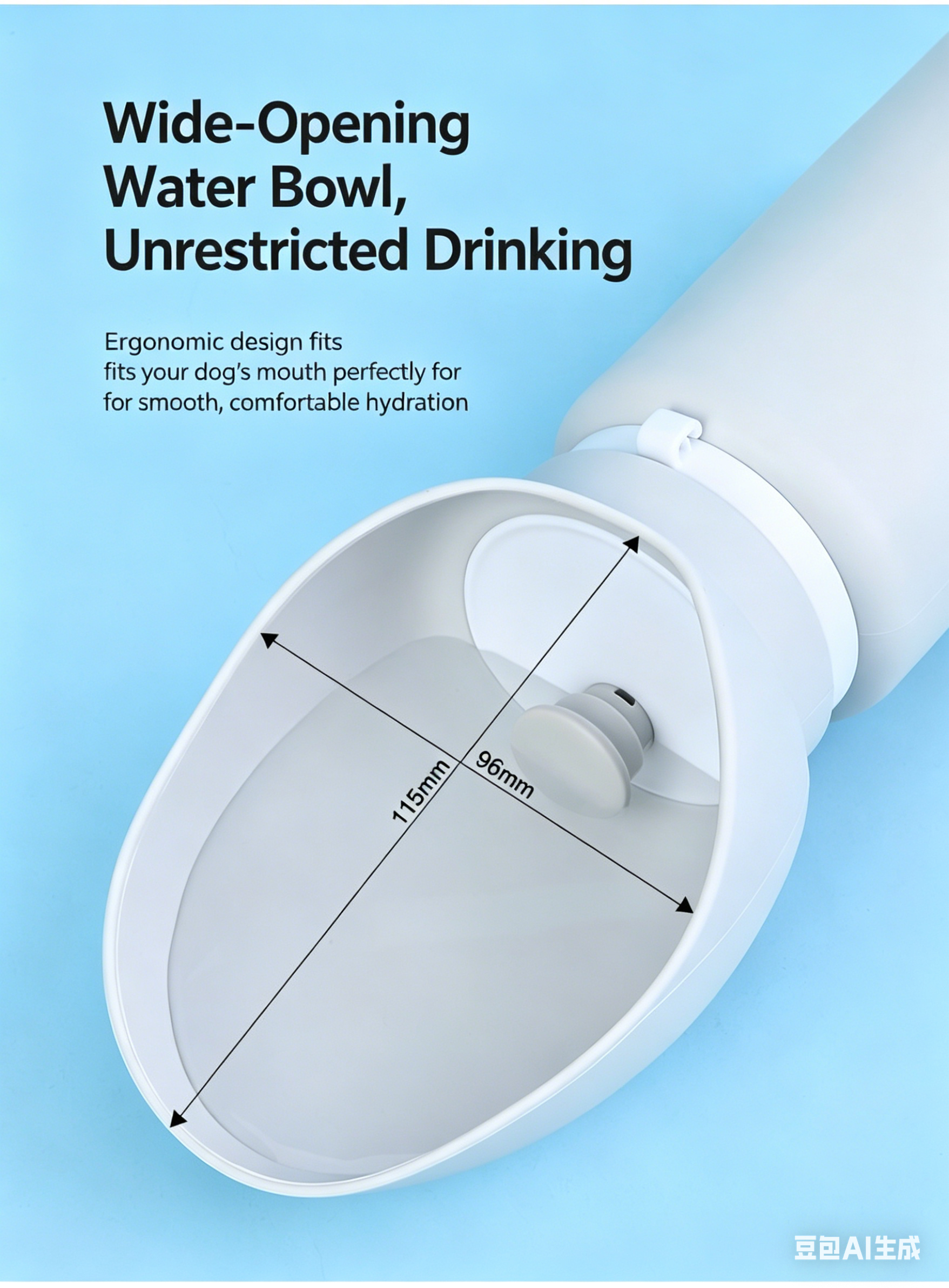 Dog Outdoor Water Bottle