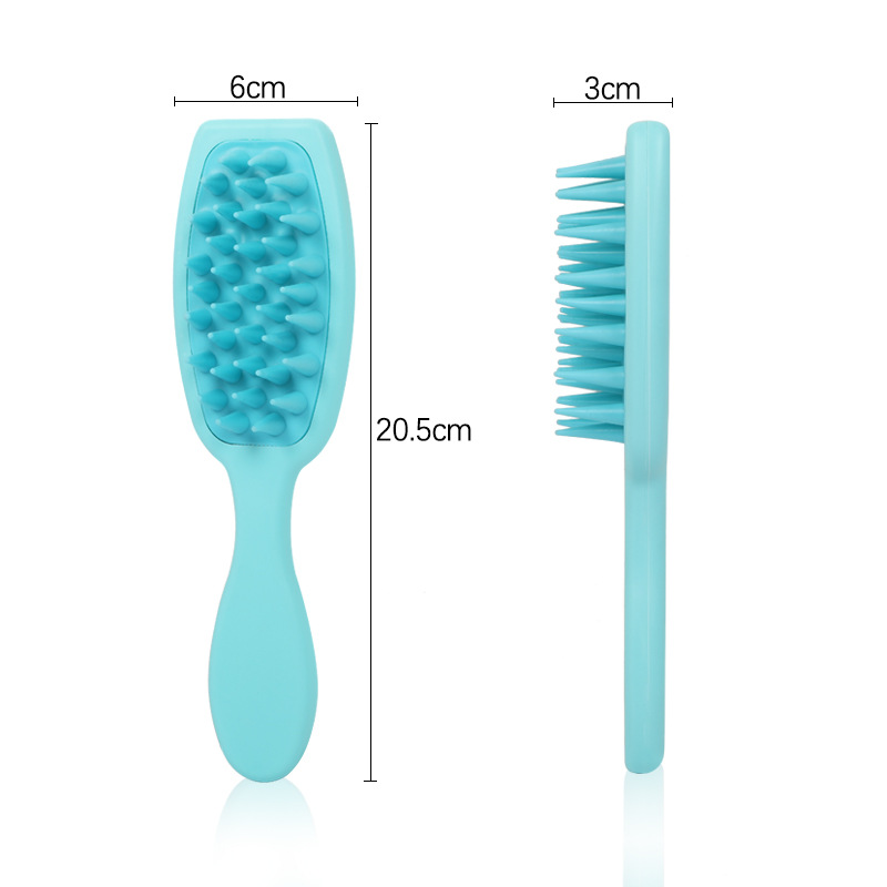 Silicone Bathing Brush with Soft Teeth