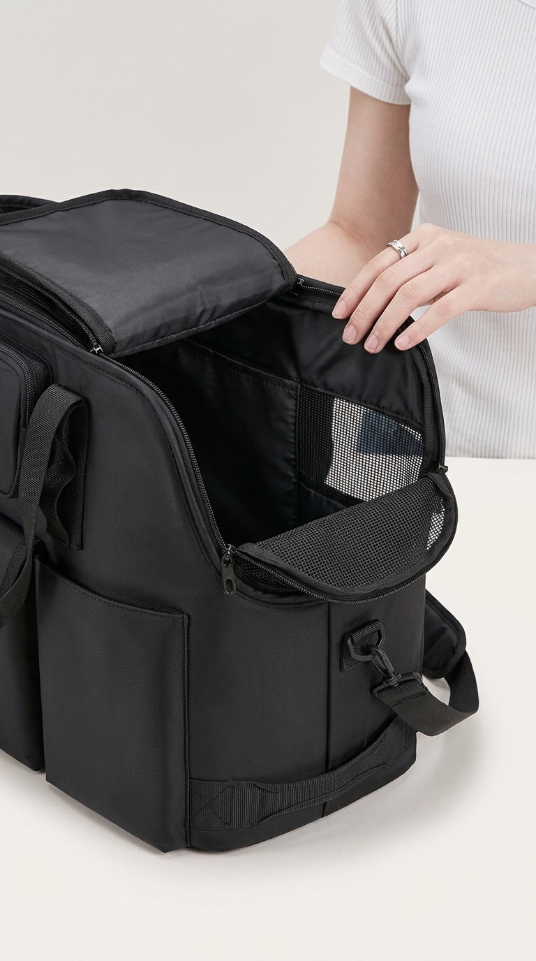 Portable Polyester Dog Carrier 