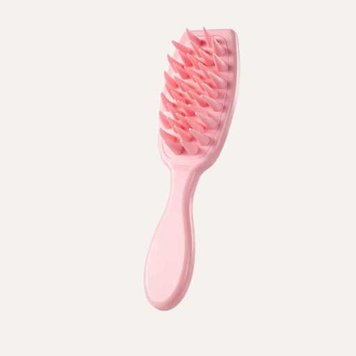 Silicone Bathing Brush with Soft Teeth