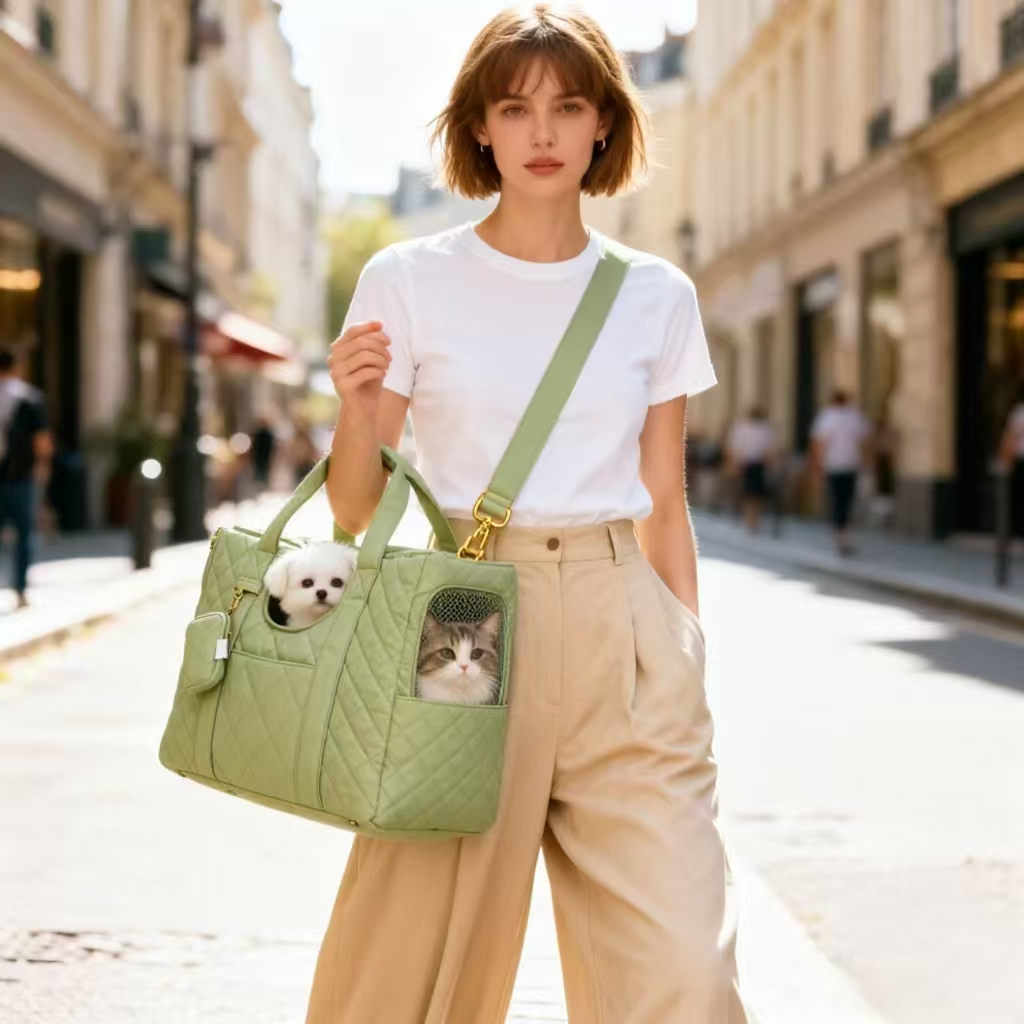 Pistachio Sage Pet Carrier