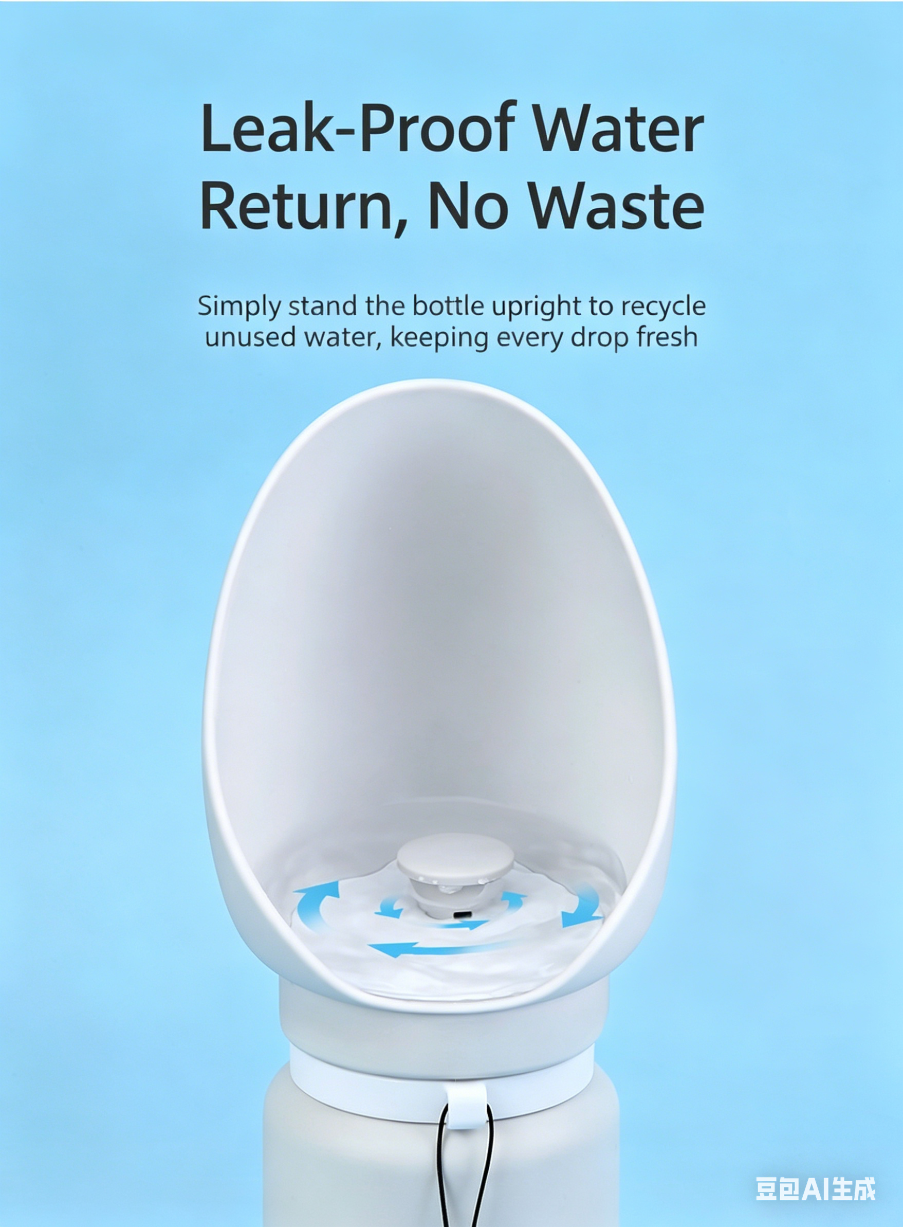 Dog Outdoor Water Bottle