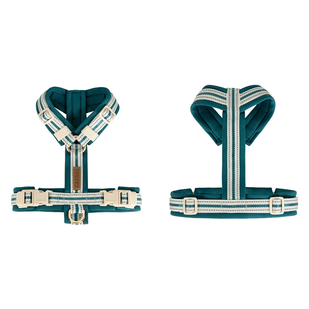 Breathable Summer Vest-Style Dog Harness & Leash Set