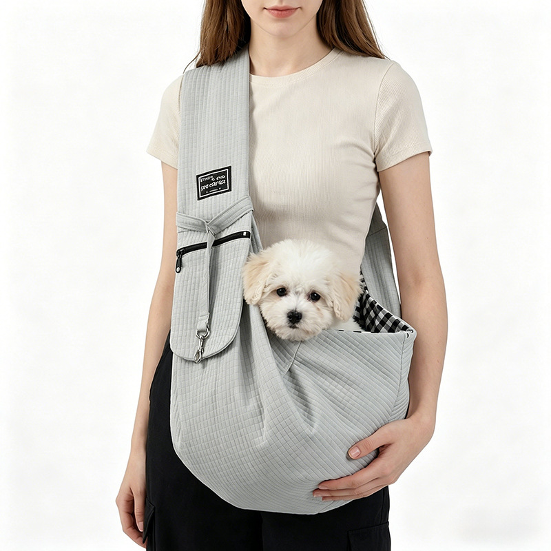 Portable pet shoulder backpack