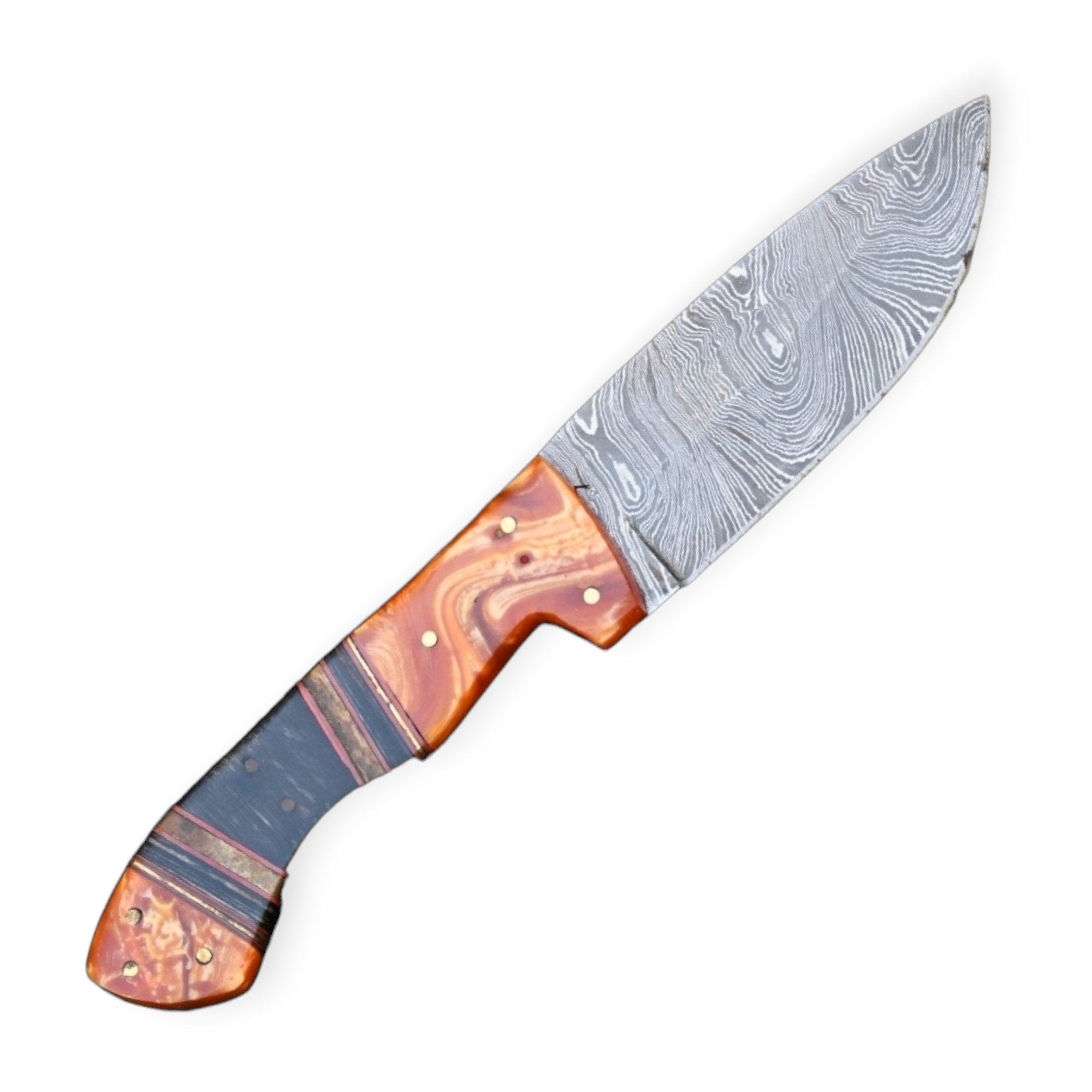 Damascus Steel Hunting Knife