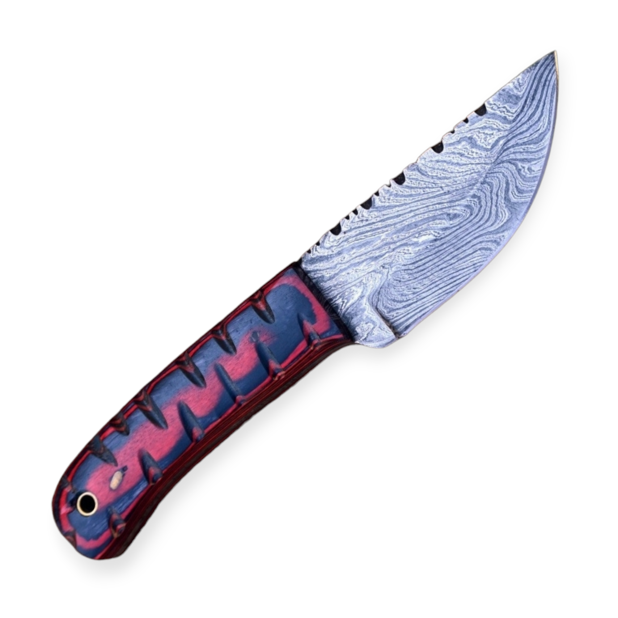 Damascus Steel Hunting Knife