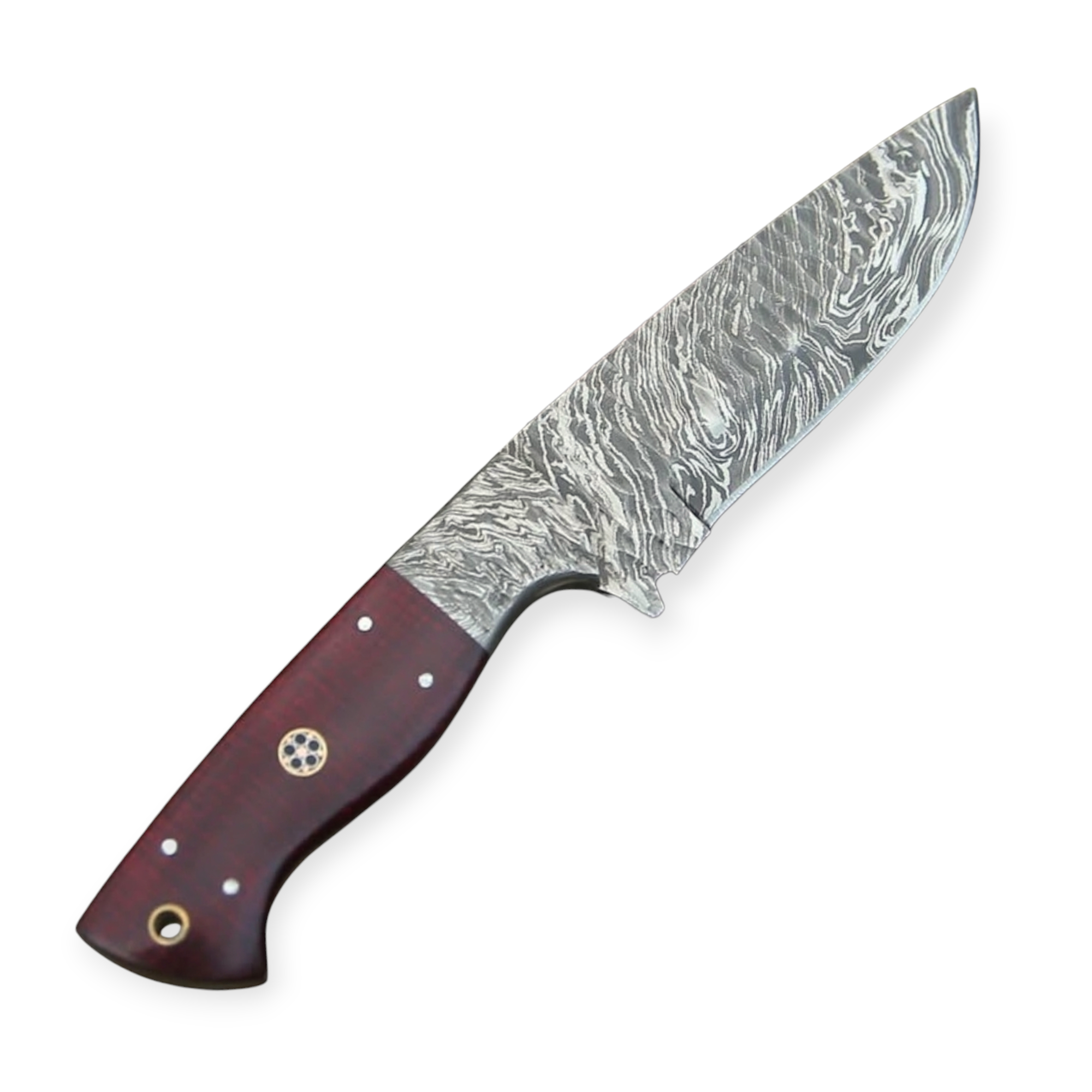 Damascus Steel Hunting Knife