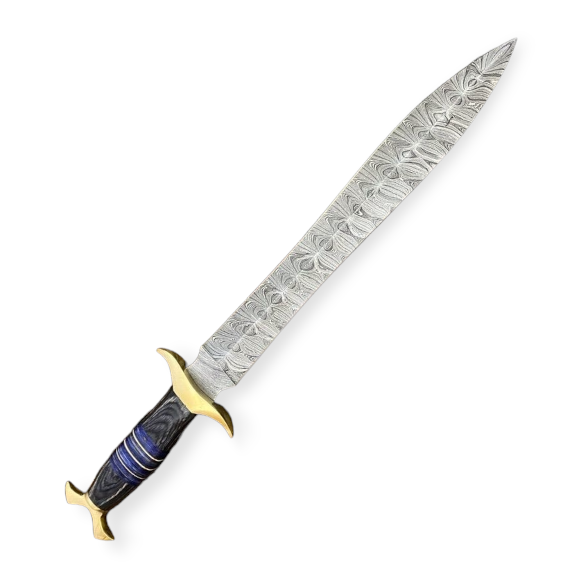Damascus Steel Fantasy Sword