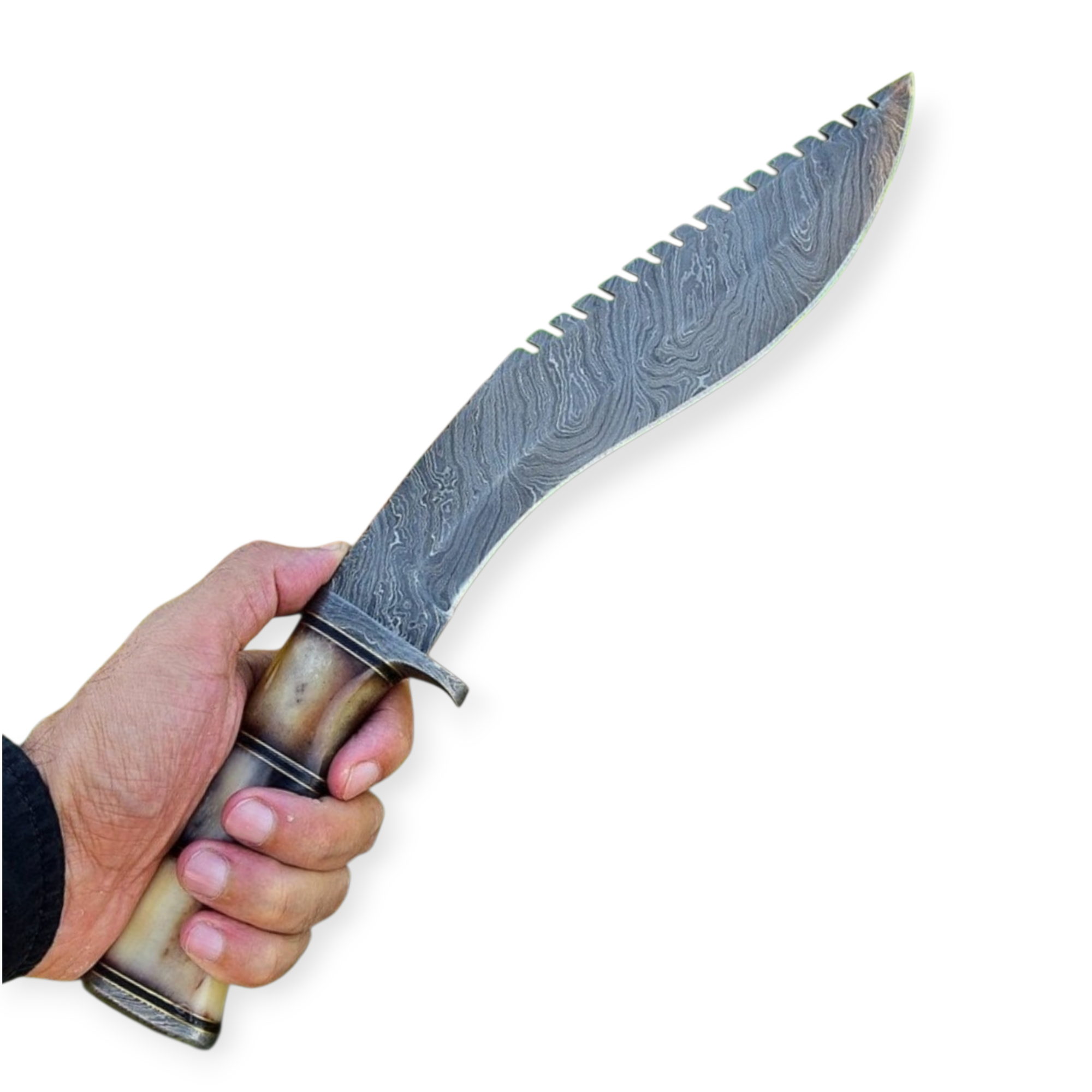 Damascus Kukri Knife