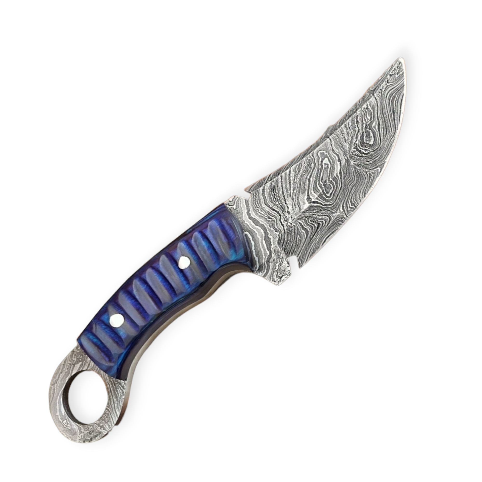 Damascus Steel Hunting Knife