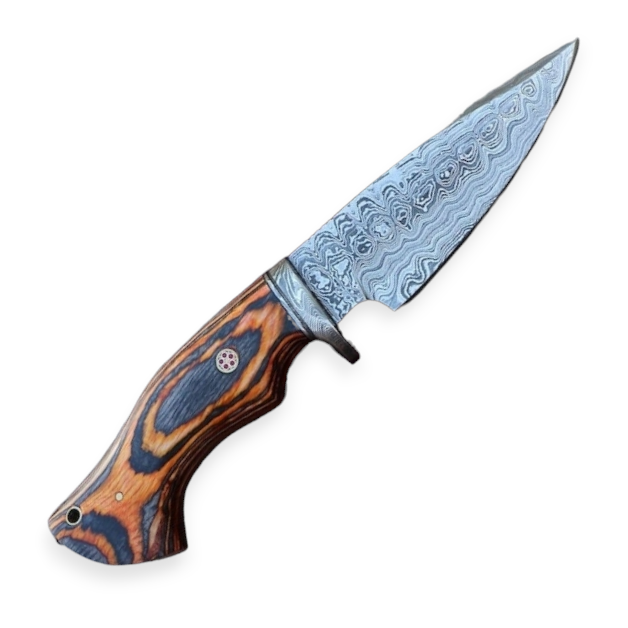 Damascus Steel Outdoor Knife