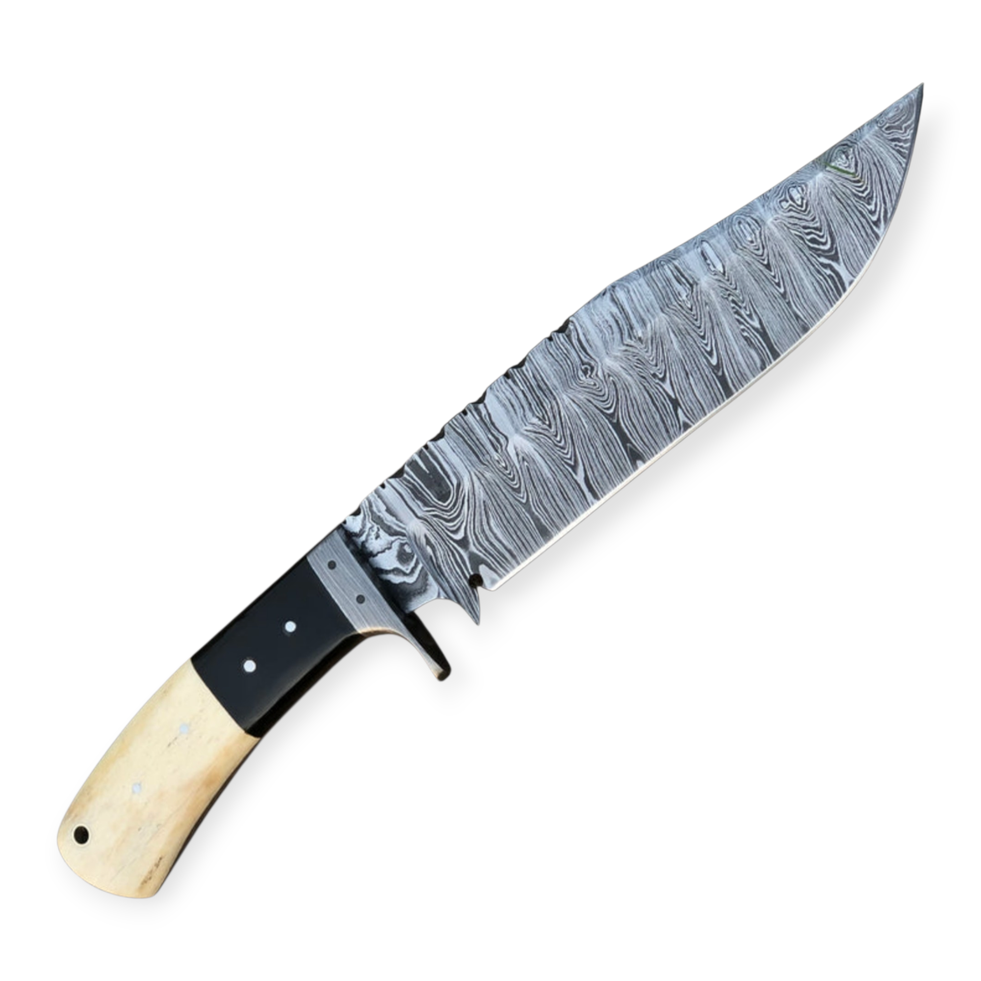 Damascus Steel Bowie Knife