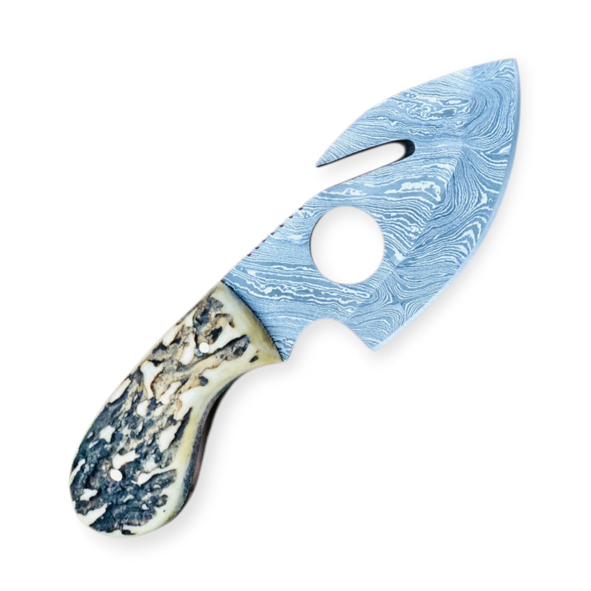 Damascus Steel Skinning Knife